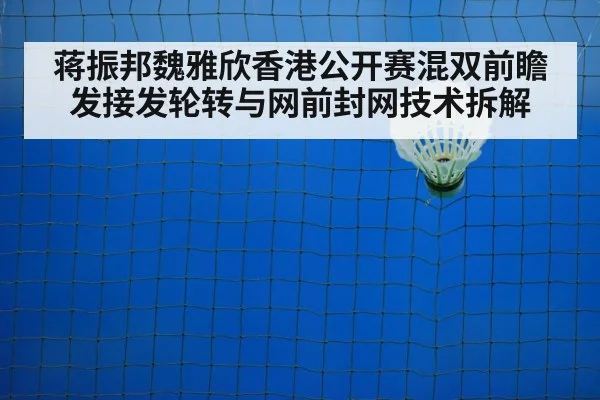 badminton net shot